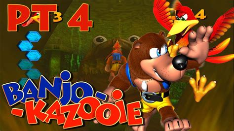 Lets Play Banjo Kazooie Part 4 Clankers Cavern Youtube