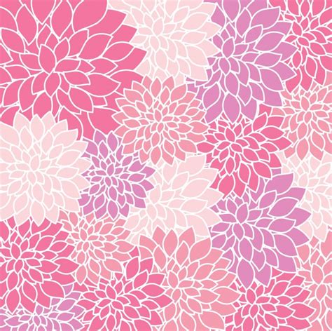 Vintage Floral Wallpaper Background Free Stock Photo