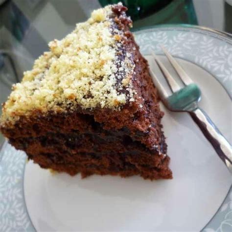 Whisk together the flour, cocoa, baking soda and salt in a small bowl; Chocolate Dobash cake from Liliha Bakery, Honolulu ...