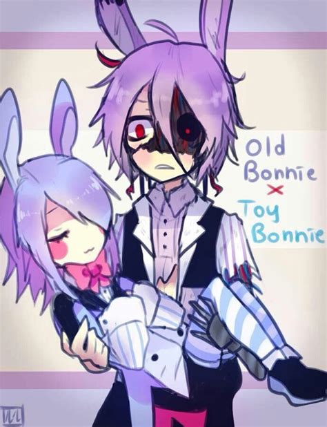 New And Old Bonnie Anime Fnaf Fnaf Fnaf Drawings