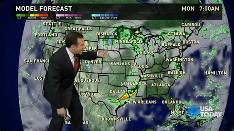 Mondays Forecast Severe Weather Continues