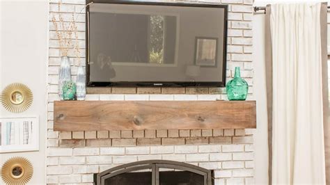 Mount tv to wall mount. How to Mount a TV Over a Brick Fireplace (and Hide the ...