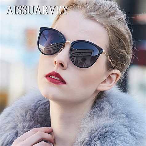 buy 2018 acetate fashion polarized sunglasses for women top quality girls lady