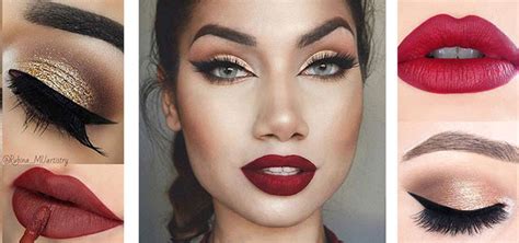 15 Christmas Face And Eye Party Makeup Ideas For Girls And Women 2017