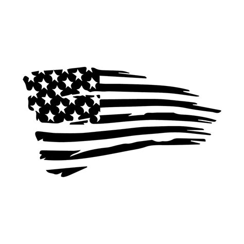 Distressed American Flag Svg Png Digital Download Etsy