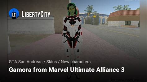 Download Gamora From Marvel Ultimate Alliance 3 For Gta San Andreas