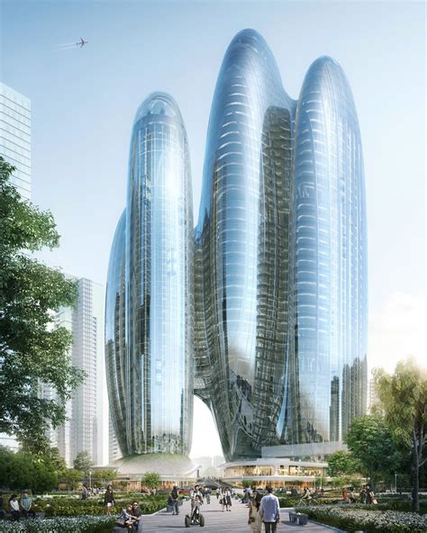 Zaha Hadid Architects Oblong Design For Oppo Shenzhen Headquarters