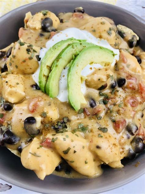 Slow Cooker Creamy Chicken Nachos Slow Cooker Living