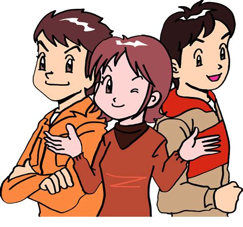 Young People Clip Art Library