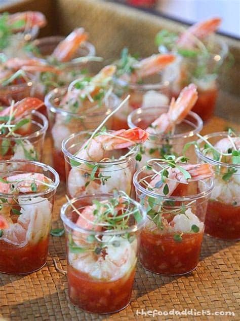 For this quick & easy shrimp cocktail appetizer recipe, we used a jarred cocktail sauce, which you can buy online or in the i love a shrimp cocktail, it will be a great appetizer! Creative DIY Party Food Ideas - Hative