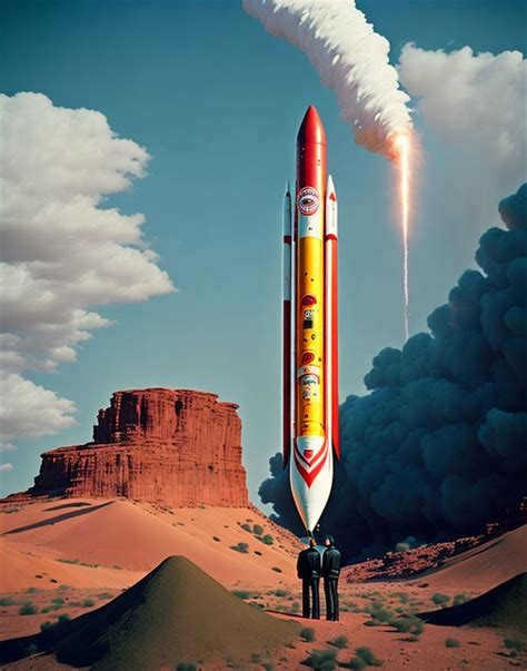 Text2dream Rocket Retro 3 Artistic The Original Rocket Dungeon Flickr