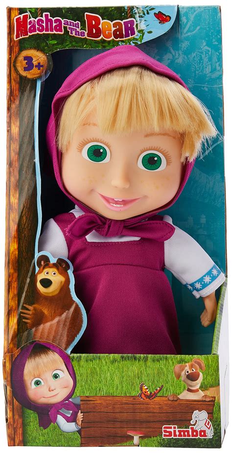 Buy Masha And The Bear Soft Bodied Doll 23cm 3 6 Years Online At Desertcartindia
