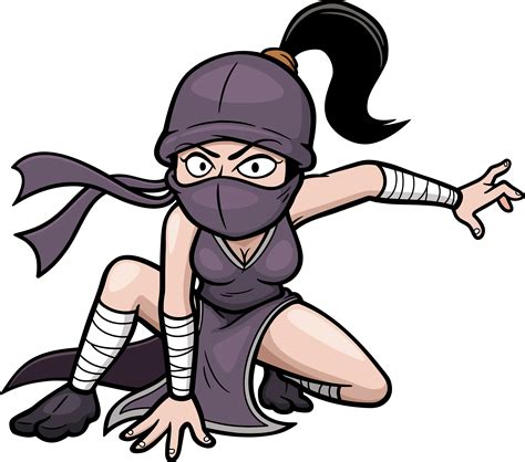 Drawn Ninja Ninja Girl Clipart Full Size Clipart 2737145 Pinclipart