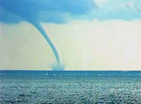 Water Spout Tornado Over Water Fire Whirl Thundercloud Tornadoes