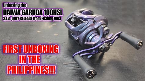 Unboxing The Daiwa 2020 Garuda 100HSL Southeast Asia ONLY Release I