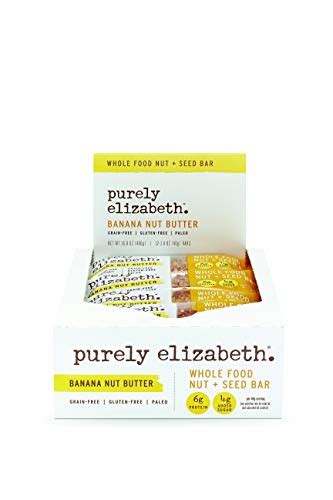 Purely Elizabeth Whole Food Nut And Seed Bar Certified Gluten Free