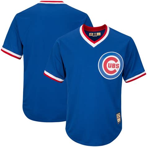 Majestic Chicago Cubs Royal Cooperstown Cool Base Jersey
