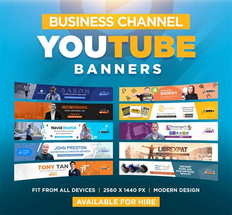 50 Youtube Banner Ideas To Inspire Your Channels Design