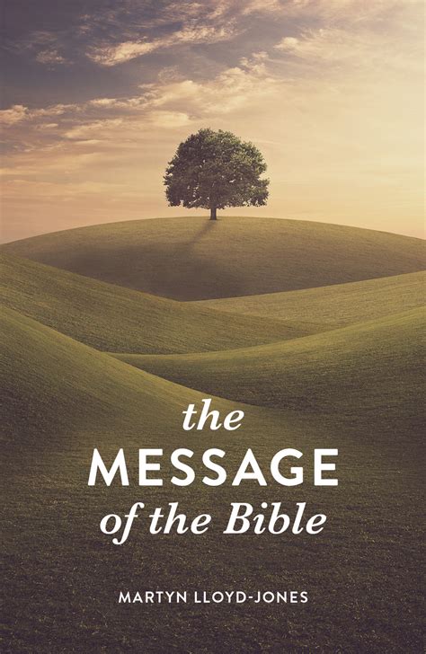 The Message Of The Bible Pack Of 25 By Lloyd Jones Martyn At Eden