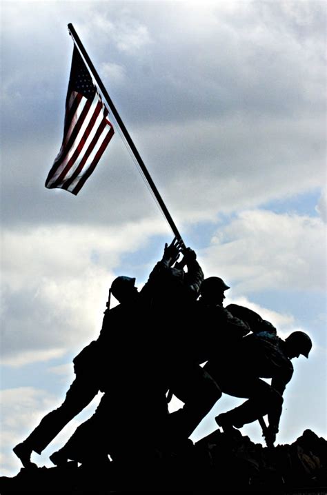 Historic Photo Of The Iwo Jima Flag Raising On Its 70th Year War