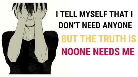 Depressing Anime Quotes Its Prisoner Youtube