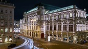 Lights, streets, and buildings in Vienna, Austria image - Free stock ...