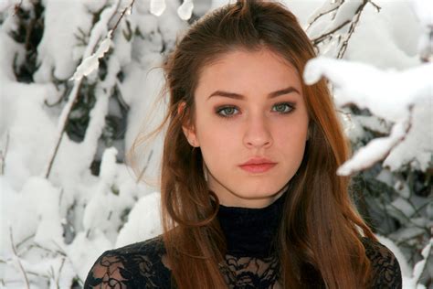 Free Images Snow Winter Girl Woman Fur Model
