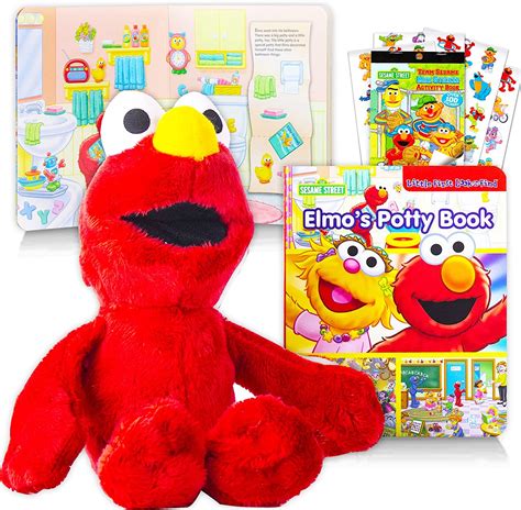 Elmo Toy Figure For Toddlers Kids Sesame Street Elmo