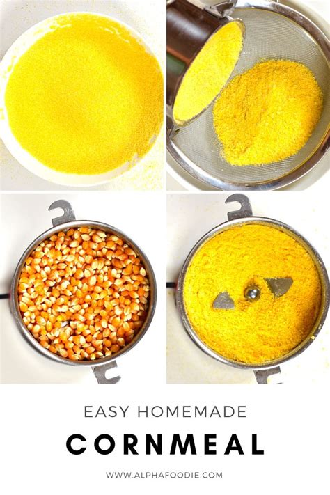 How To Make Cornmeal Recipe How To Make Cornmeal Cornmeal Food