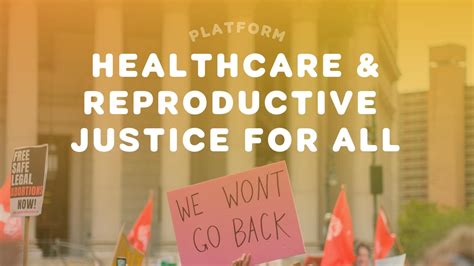 Healthcare And Reproductive Justice For All