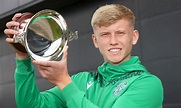 Josh Doig has been named the Scottish Young Player of the Year.