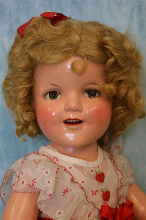 glorious 22 inch ideal shirley temple doll 1936 hearts original dress wow shirley temple