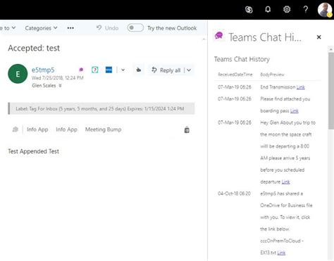 How To Save Teams Chat In Outlook Conversation History The Best Picture History
