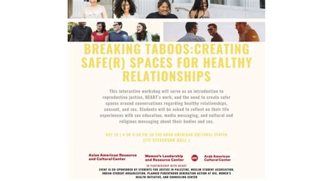 Breaking Taboos Creating Safer Spaces For Healthy Relationships