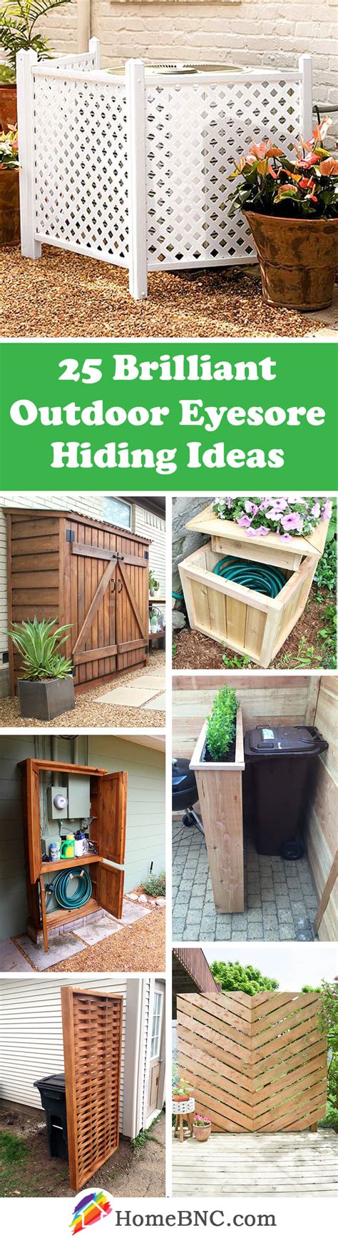 25 Best Outdoor Eyesore Hiding Ideas And Designs For 2017