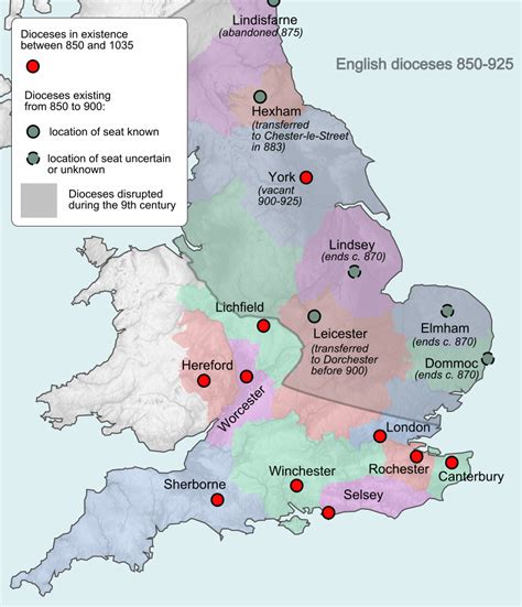 Dioceses And Bishops Of 11th Century England Alternate History Discussion