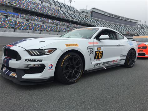 Compass360 Racings Gs Class Ford Mustang Gt350r On Forgeline One Piece