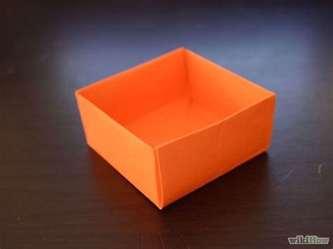 4 Ways To Make An Easy Paper Box Wikihow Paper Box Paper Box