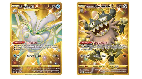 Secret Rare Gold Pokémon Cards Of Pokémon Tcg Rebel Clash Part 1