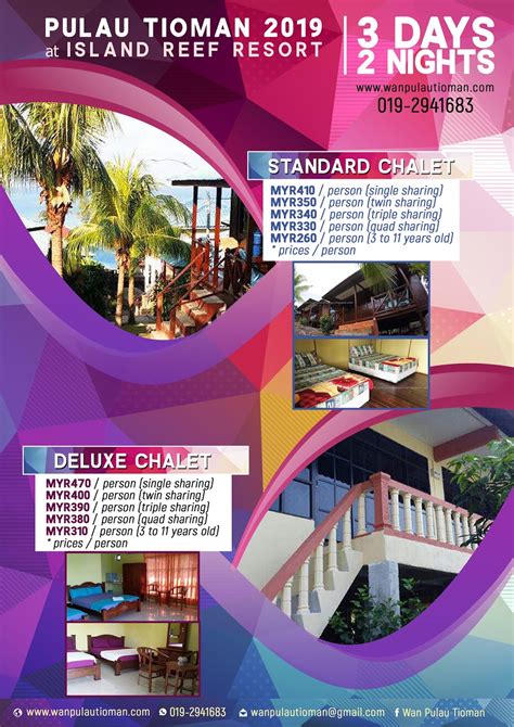 See 13 traveler reviews, 3 candid photos, and great deals for island reef resort, ranked #2 of 2 specialty lodging in kampung genting and rated 3 of 5 at tripadvisor. Pakej Percutian 3 Hari 2 Malam Ke Pulau Tioman 2019 ...