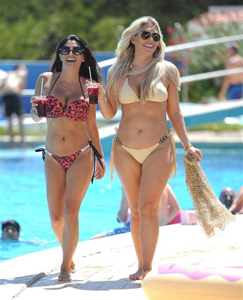 Casey Batchelor And Frankie Essex Bikini Pics Holiday In Spain Hot