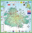 Detailed travel map of Antigua and Barbuda - Ontheworldmap.com