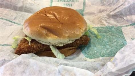 It's also kind of disappointing, given its status as a fast food staple. fish jitb.jpg | Fish sandwich, Fast food, Food