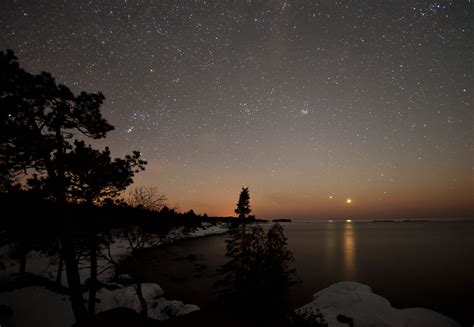 Bright Lights In The Evening Sky Spot Venus And Jupiter