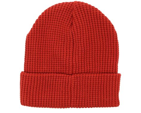 Waffle Caldera Red Beanie The North Face Beanies