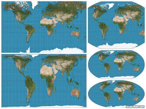 Top 5 Different World Map Projections You Need To Know About World