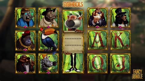Fancy Jungle Slot Game Project On Behance Chicken And Shrimp