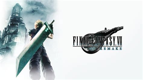 Final Fantasy Vii Remake Cover Wallpaper Cat With Monocle