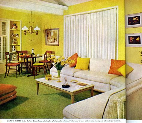 1950 S Living Room Color Schemes