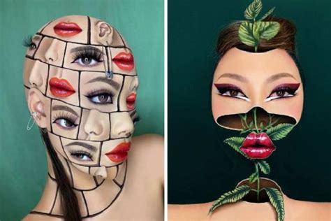 Non Photoshop Questa Make Up Artist Crea Incredibili Illusioni